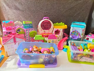 Lote Pin y Pon: Casas, Accesorios y Muñecos