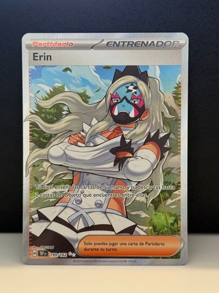 Carta Pokémon Erin Partidario TEF 199 FULL ART