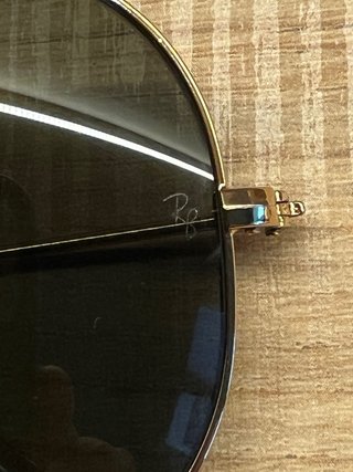Ray-Ban Aviator Polarized oro 58MM