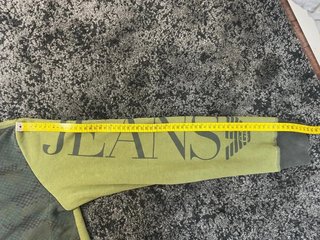 Sudadera Armani Jeans camuflaje verde logo mangas