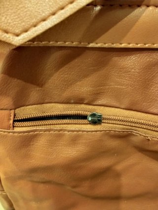 Mochila mujer marrón