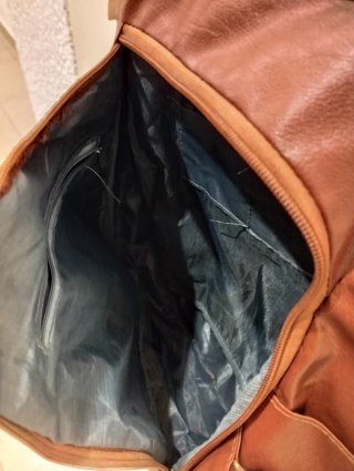 Mochila mujer marrón