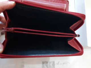 Portafoglio Balenciaga Pelle Rossa