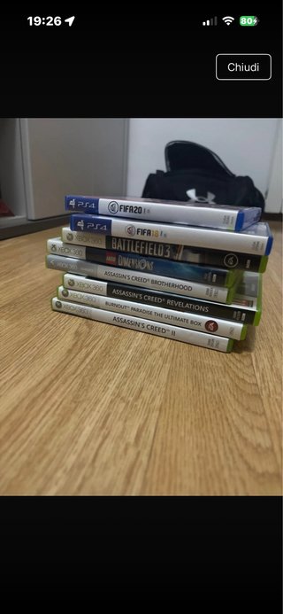 Giochi PS4 e Xbox 360  3 euro ognuno