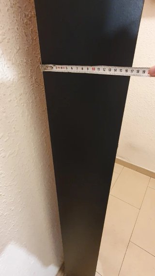 Mueble auxiliar CDs negro