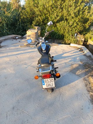 Kawasaki Eliminator 125cc Cruiser Negra