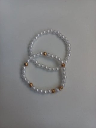 Pulseras elásticas artesanales, nuevas