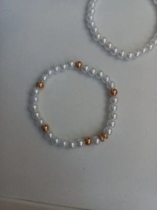 Pulseras elásticas artesanales, nuevas