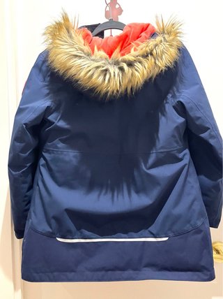 Abrigo niña Quechua azul. Talla 10/11