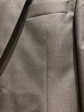 Traje de caballero negro