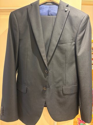 Traje de caballero negro