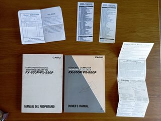 Calcolatrici Casio FX-880P Scientific Library 116