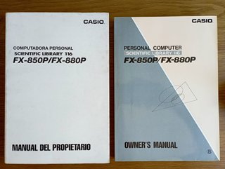 Calcolatrici Casio FX-880P Scientific Library 116