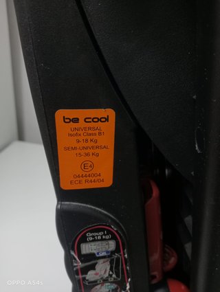 Silla coche Be Cool 9-36kg E4