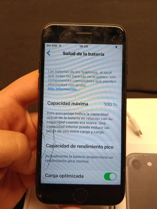 iPhone 7 32GB Negro con Caja y Cargador
