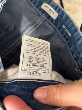 Pantalón Carhartt Talla 25