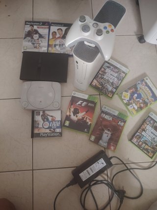 Consolas Xbox 360, PS2, PS One + Juegos