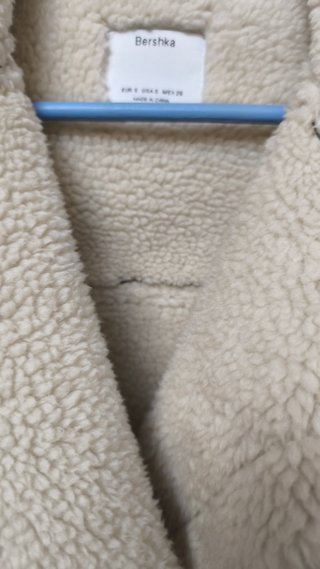 Cazadora ante gris con borreguillo
