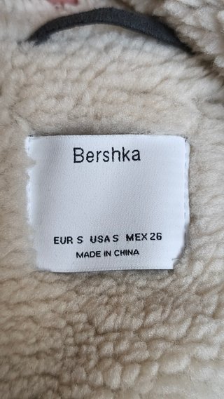 Cazadora ante gris con borreguillo