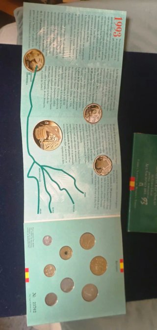 España Set Oficial Monedas 1993 FNMT