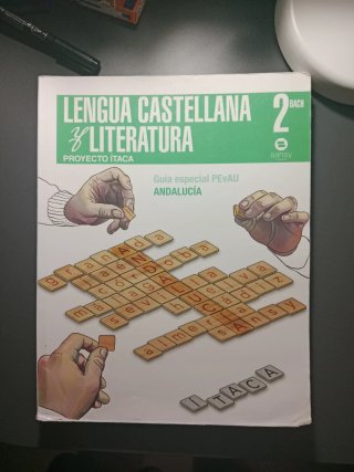 libro de lengua castellana y literatura 2 Bach
