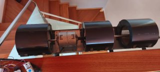 Turbina de aire potente