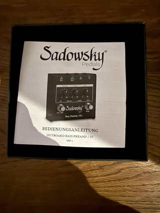 Sadowsky SBP-1 - Preamp / DI Bajo