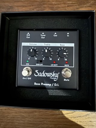Sadowsky SBP-1 - Preamp / DI Bajo