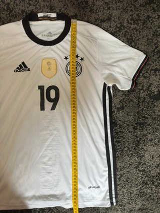 Camiseta Alemania Adidas Euro 2016 #19 Götze