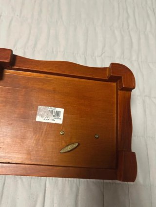 Cajita de música de madera