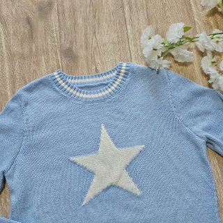 Stradivarius,  jersey azul bebé