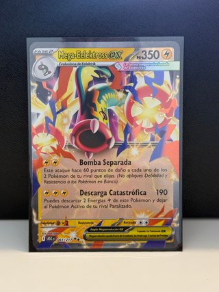 Carta Pokémon Mega Eelektross EX ASC 061/217