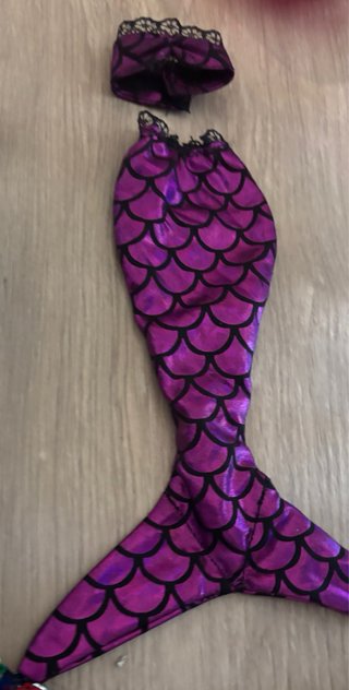 Ropa de sirena Barbie + Barbie nueva