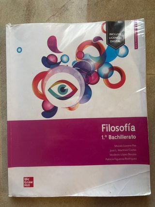 Libro filosofía 1° bachillerato