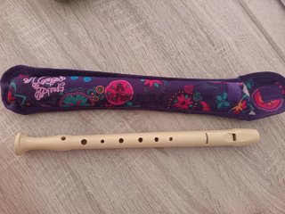 Flauta dulce HOHNER con funda