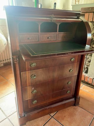 Escritorio Secreter Antiguo Madera
