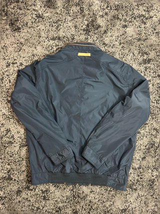 Massimo dutti Harrington azul Marino Retro