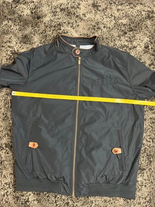 Massimo dutti Harrington azul Marino Retro