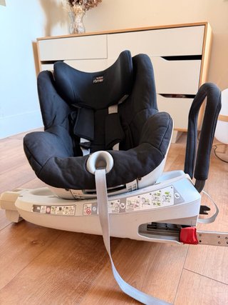 Silla coche Britax Römer negra