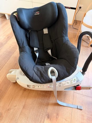 Silla coche Britax Römer negra