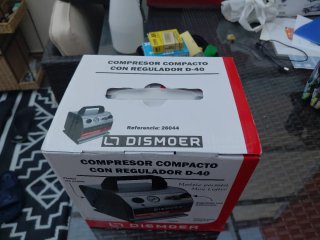 Compresor D-40 DISMOER Portátil Ligero