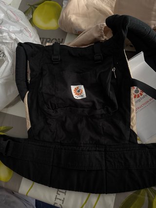 Ergobaby Bundle of Joy Portabebés Negro/Camel