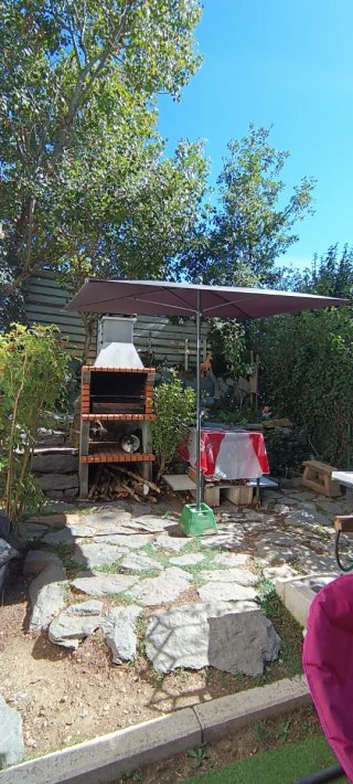 Mobilhome, modulo fijo en camping