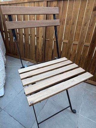 Mesa y 2 Sillas Plegables Ikea