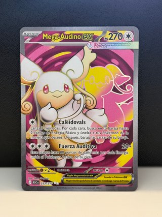 Mega Audino EX ASC 253/217 Carta Pokémon FULL ART