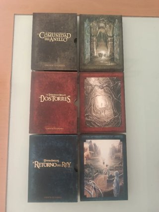 Trilogía El Señor de los Anillos DVD Extendida