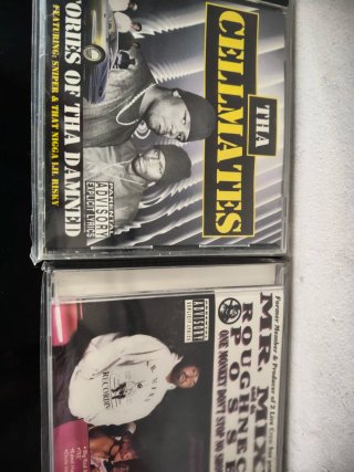Lote 2 CDs Rap Hip Hop: Tha Cellmates y Mr. Mix
