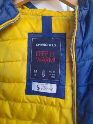 Chaleco Springfield Azul Talla M