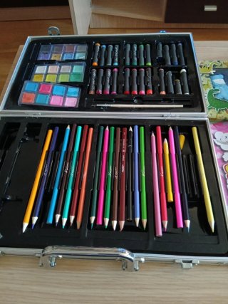 Maletín de arte infantil