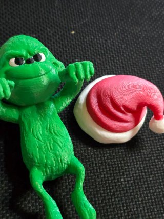 Grinch Navideño 3D para Monitor